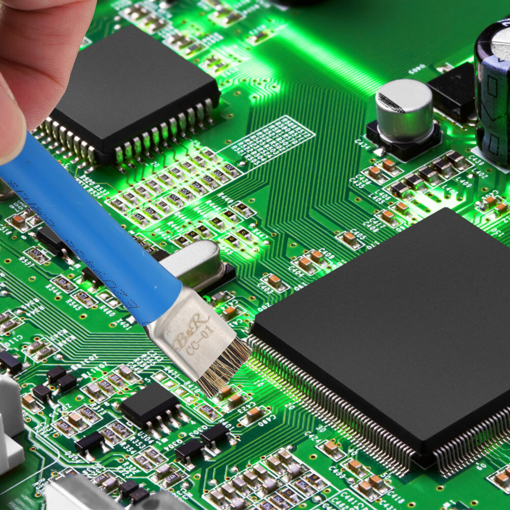 Circuit Board Double Cleaning Brush Cleaner Keyboard Air Spray Computer