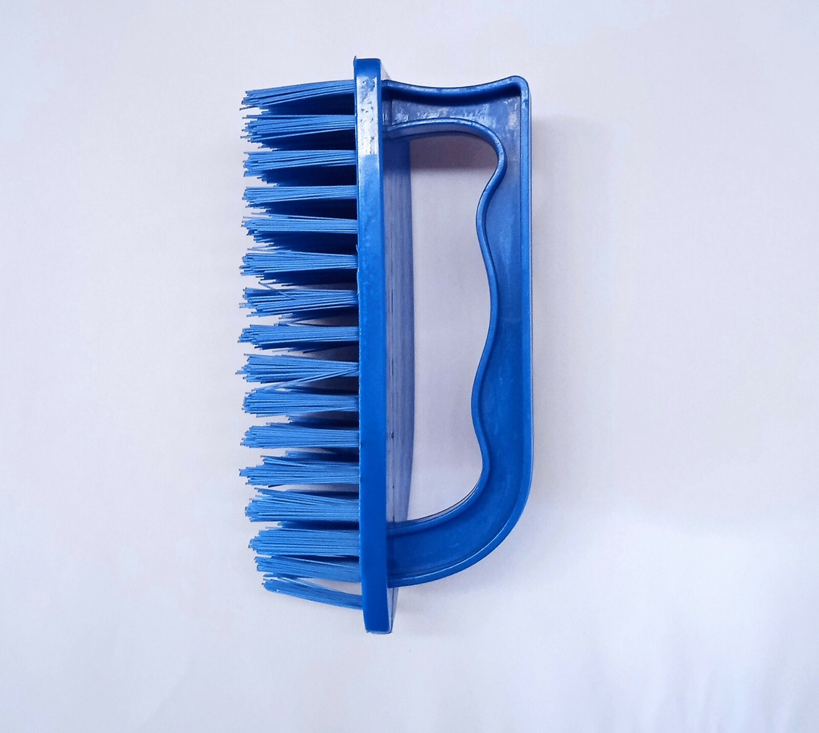 High Quality Plastic Floor Dust Cleaning Hard Scrub Hand Brush With Flat Handle