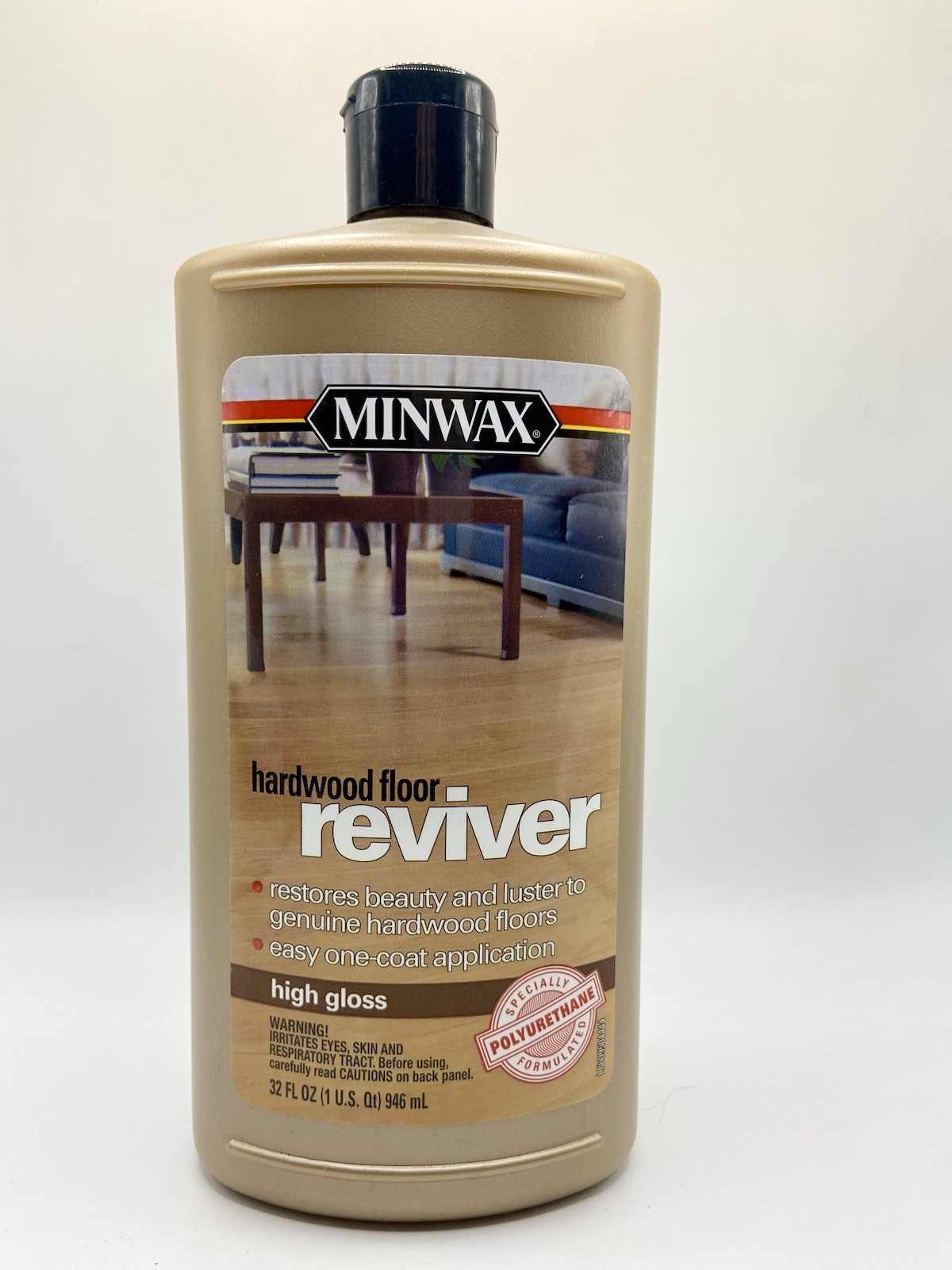 Minwax High Gloss Hardwood Floor Reviver Liquid 1 qt