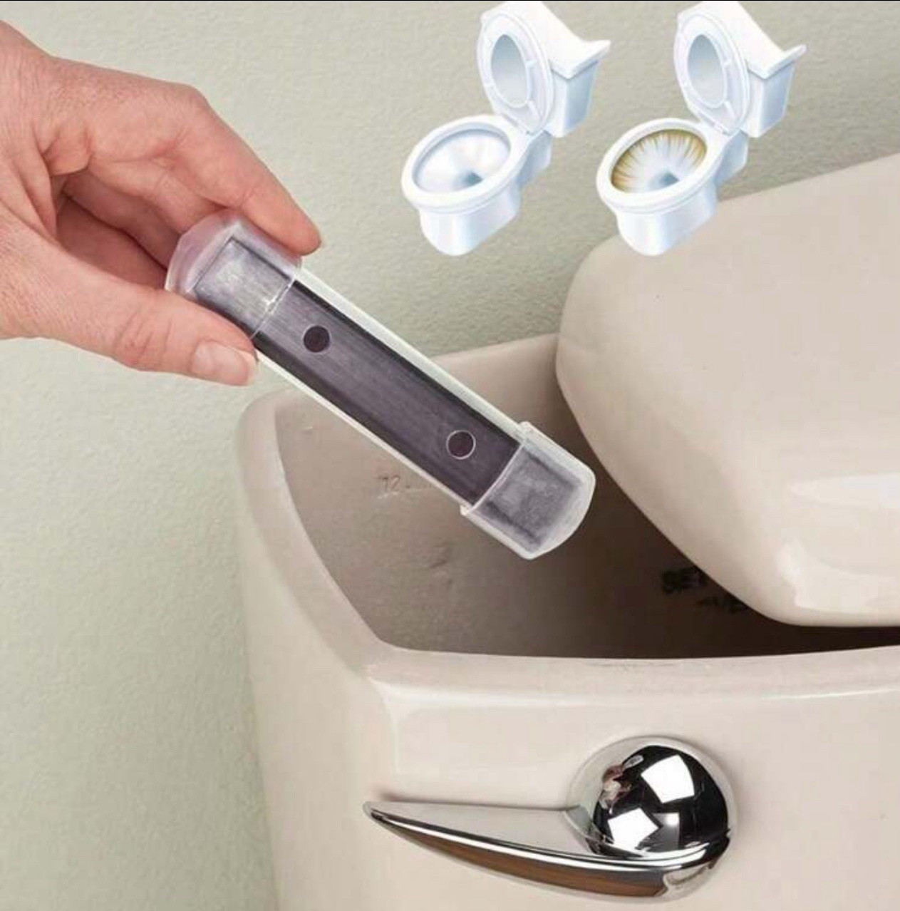 Chemical Free Magnetic Toilet Bowl Cleaner