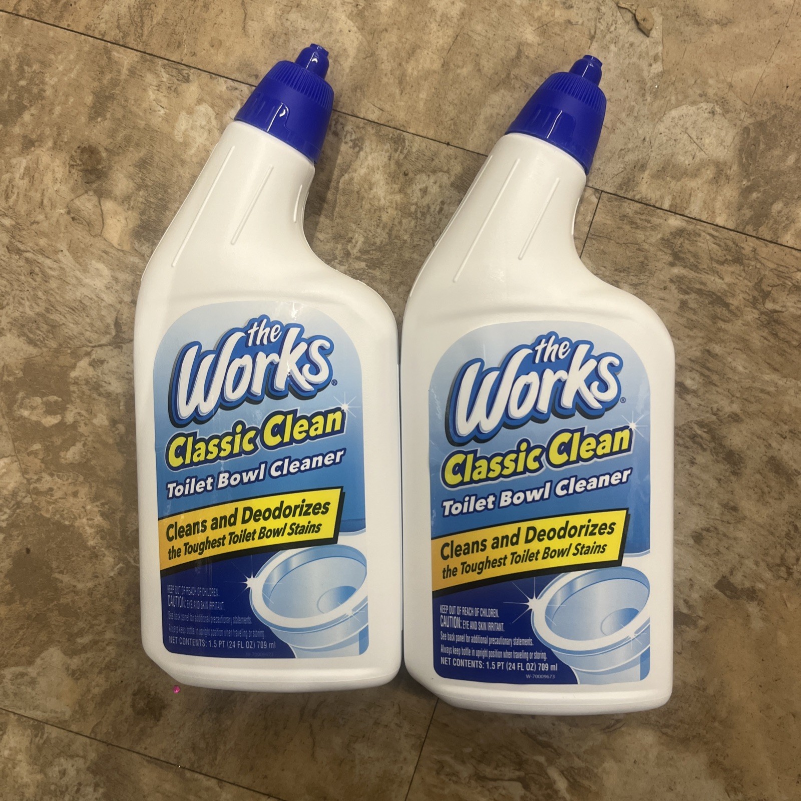 The Works Classic Toilet Bown Cleaner – 60ml, 2 Pack