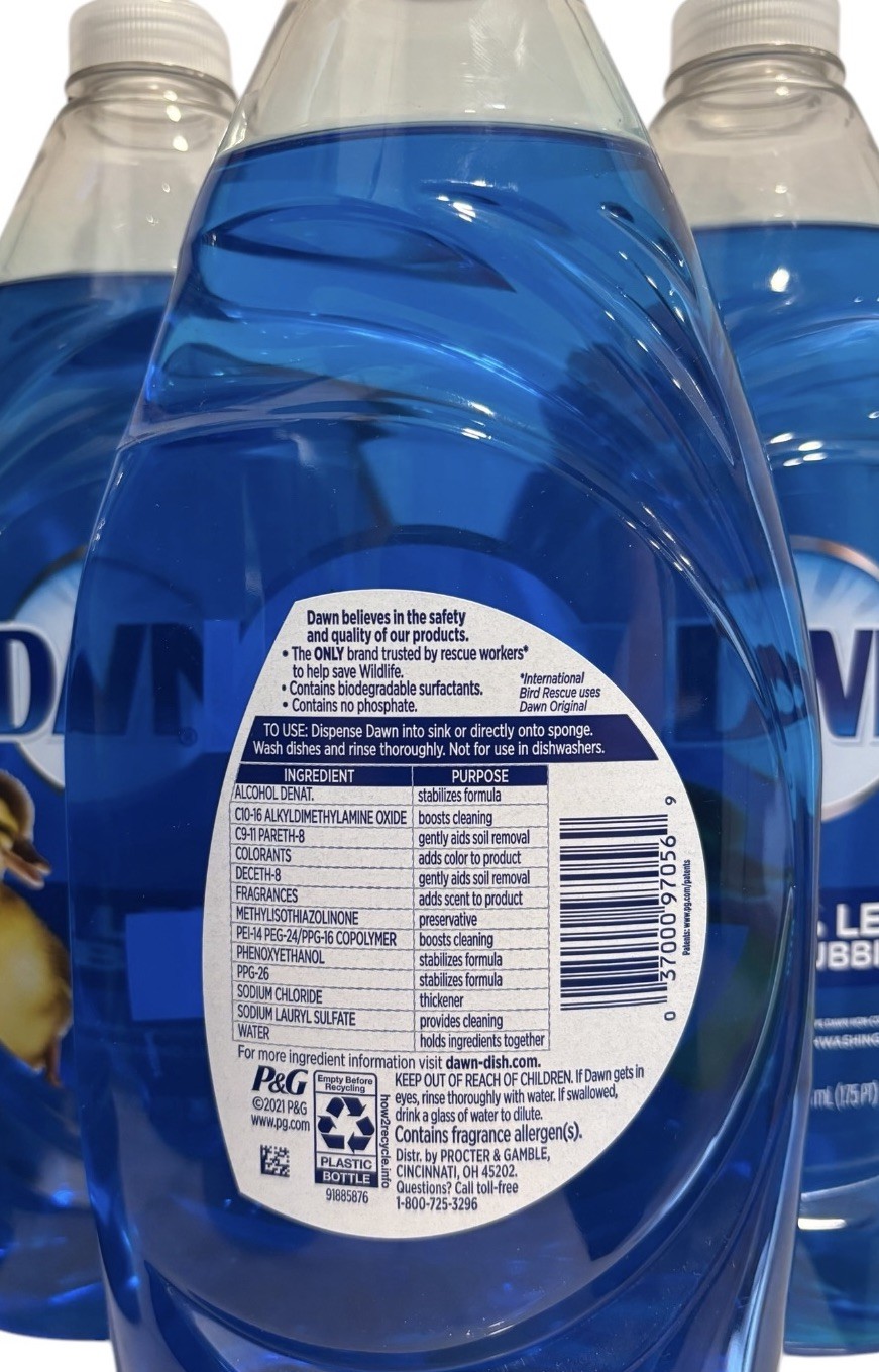 (3) Dawn Ultra Dishwashing Liquid Dish Soap, Original 2021, 28oz OLD SCENT 84oz