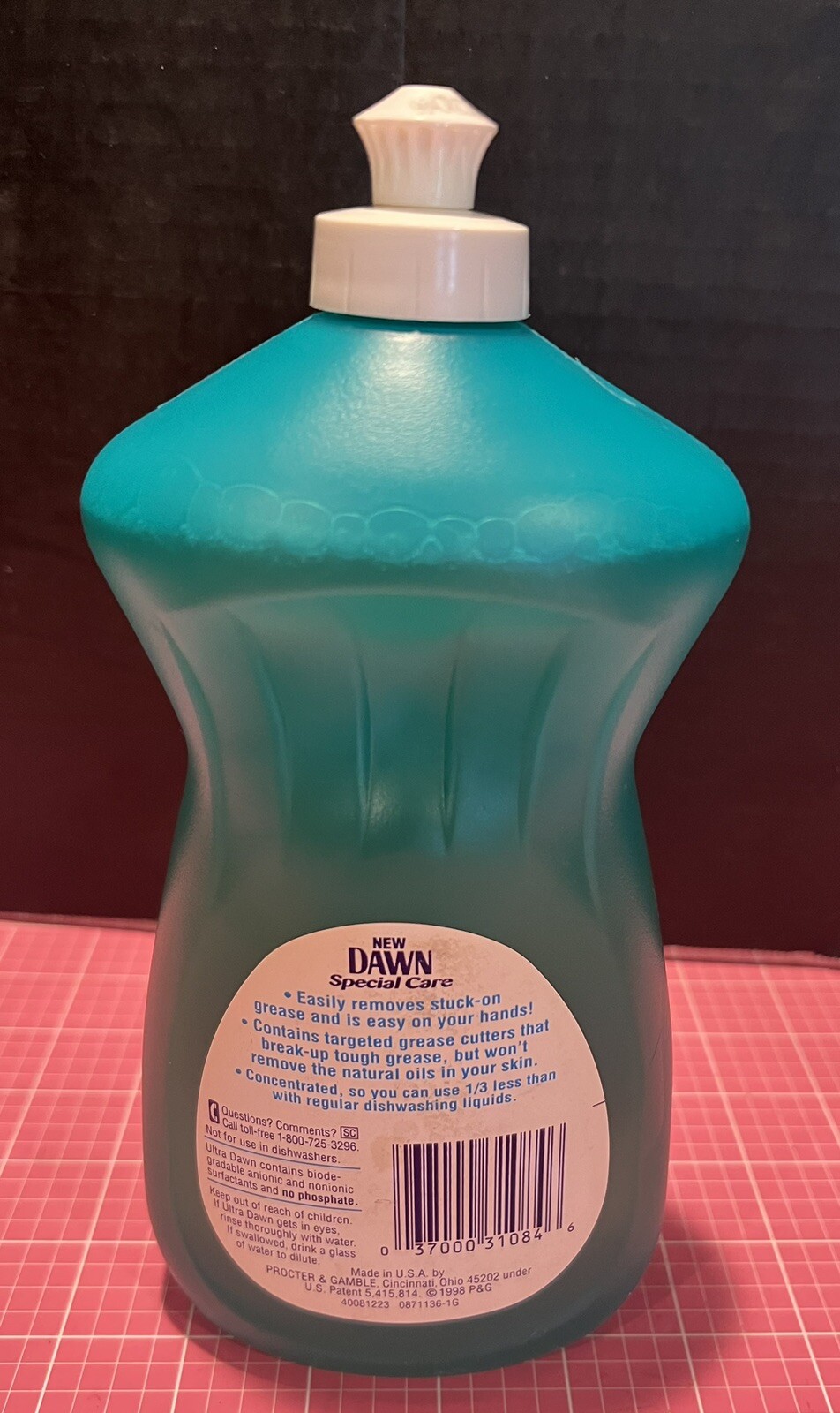 NOS VTG 1998 Ultra Special Care Dawn Dishwashing Detergent Liquid Soap Original