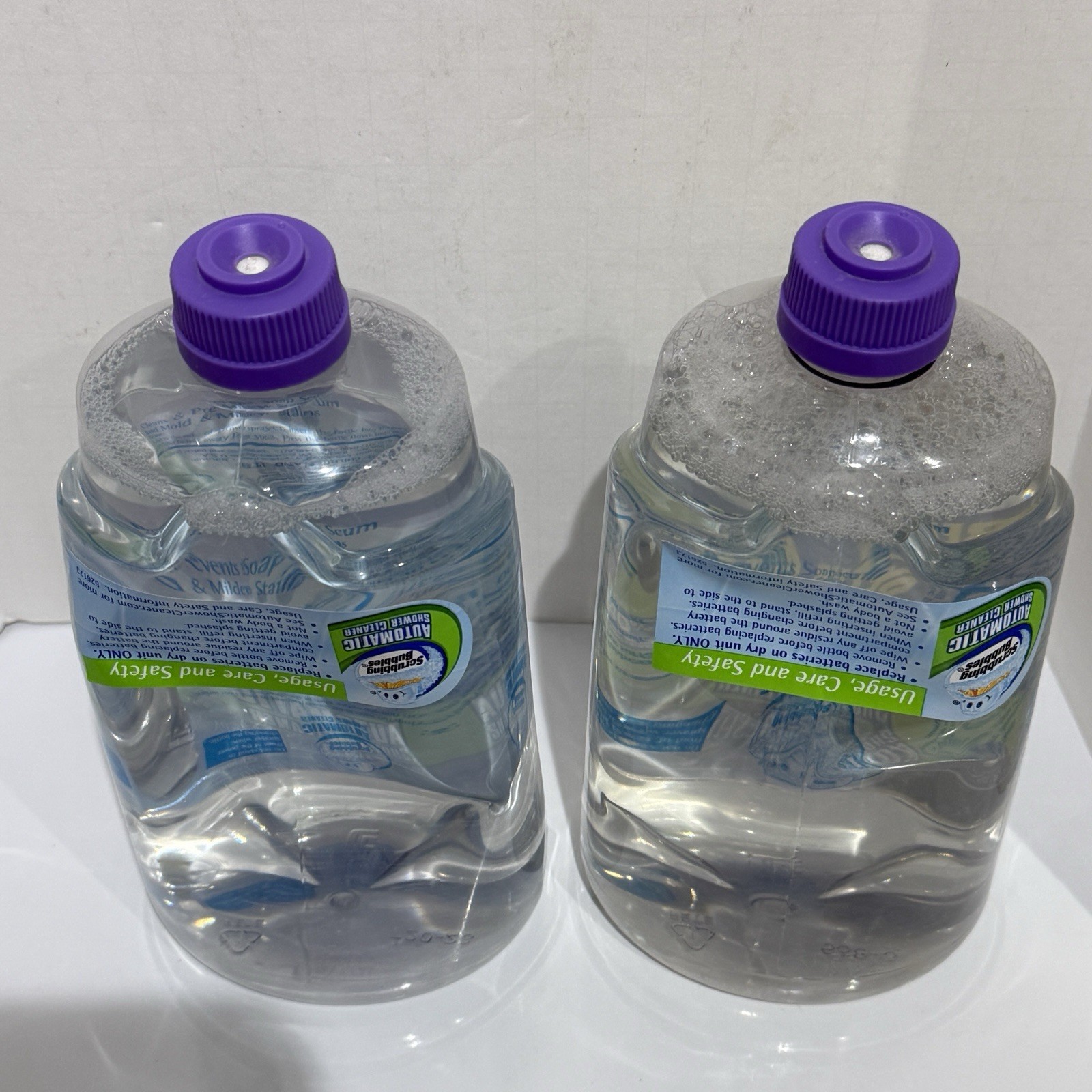 2 Scrubbing Bubbles Automatic Shower Cleaner Refill Refreshing Spa 34 fl oz