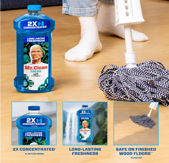 All Purpose Cleaner, Floor Cleaner for Mopping Home, Bathroom, & Kitchen, 41oz