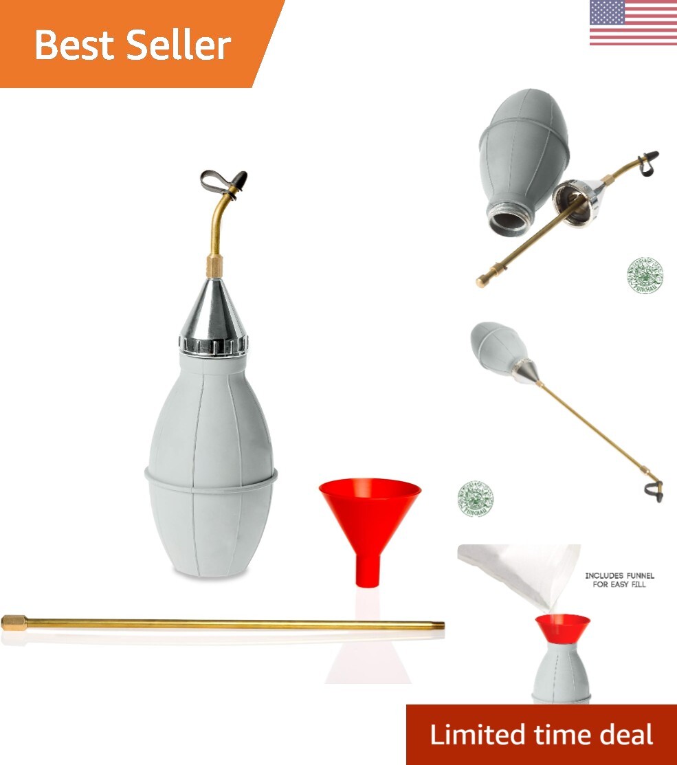 Versatile Garden Powder Duster for Safe Pest Elimination – Easy-to-Use Solution