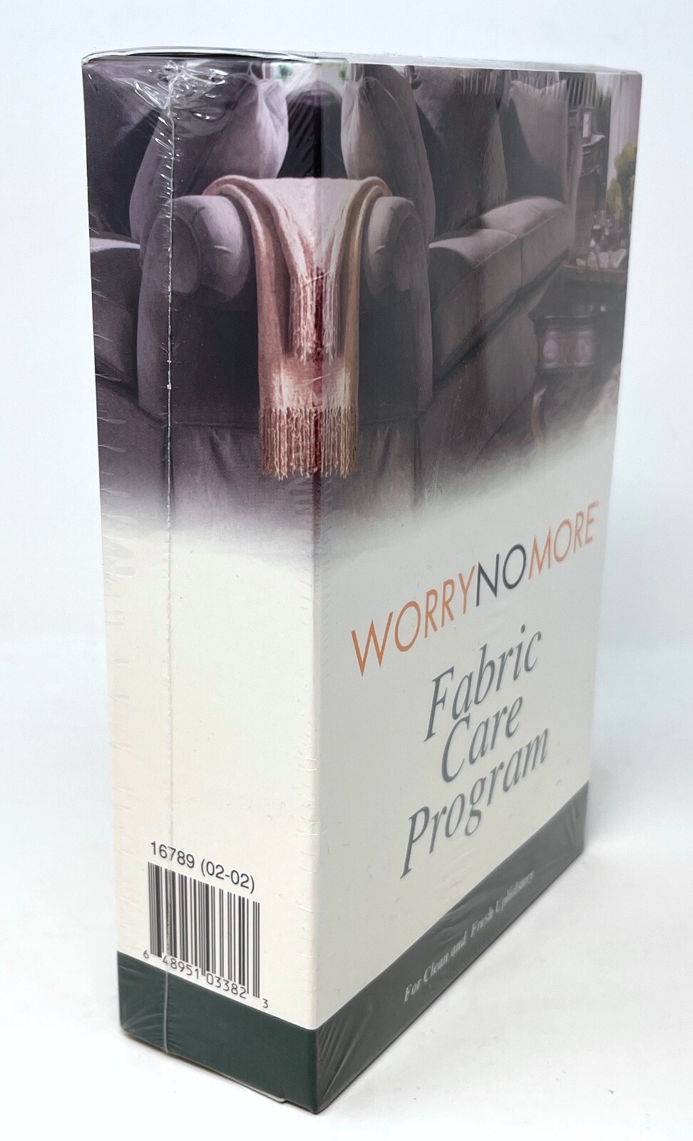 Worry No More Fabric Care Program kit clean & fresh upholstery fabric furniture