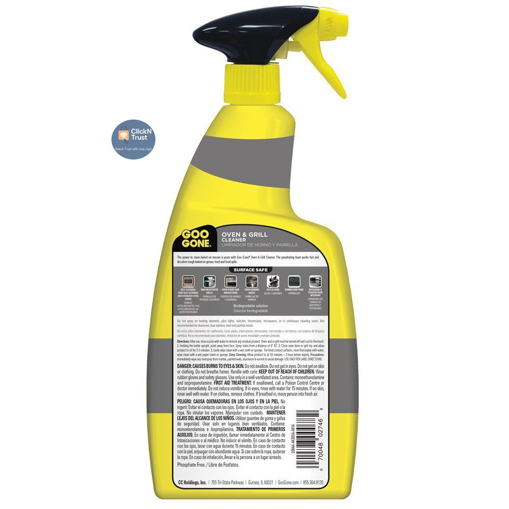 Goo Gone Oven and Grill Cleaner – 28 Ounce – Removes 28 Fl Oz (Pack of 1)