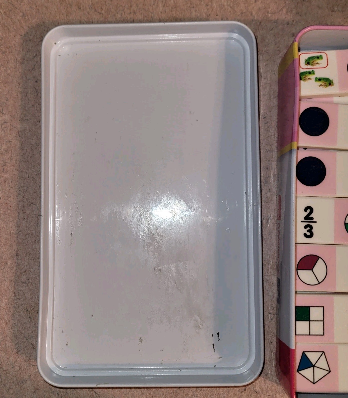Fraction Dominoes Junior Learning Inc Ages 8 to 12 School Home Play Math Centers