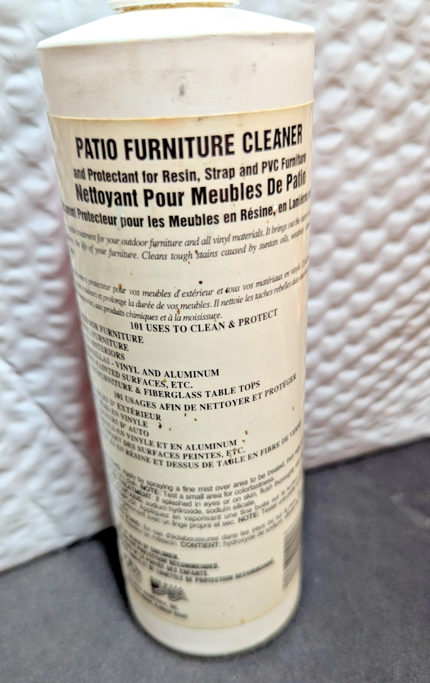 Norcross 16oz Patio Furniture Cleaner: Vinyl, Auto, Umbrellas, Resin, Fiberglass