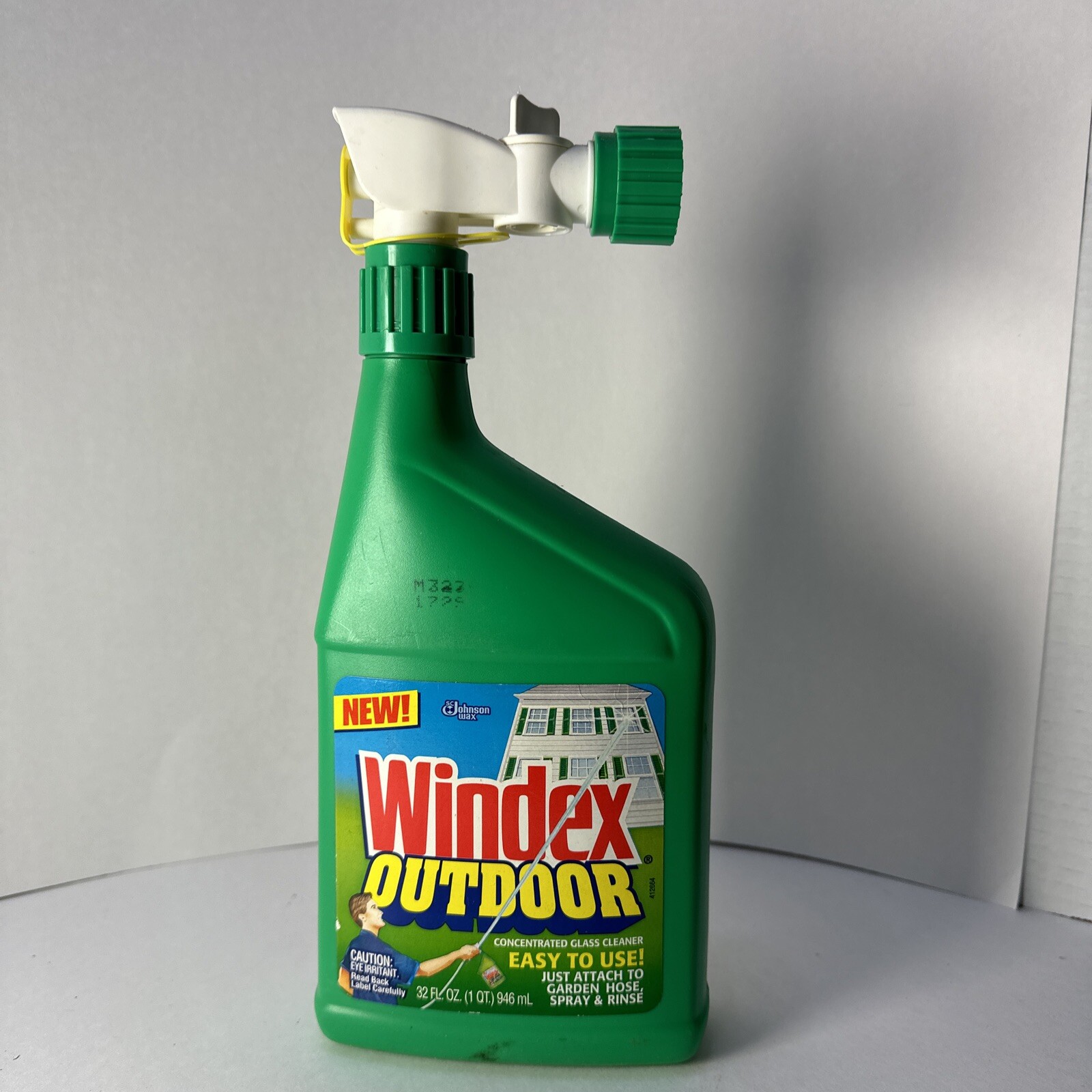 Windex Outdoor Window, Glass Cleaner Concentrate 32 Oz Discontinued NEW NOS O-1