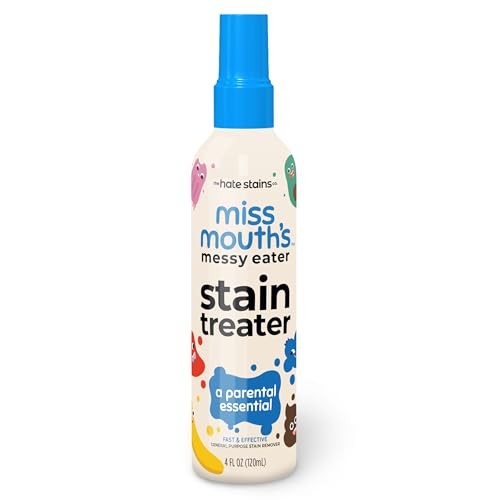 Miss Mouth’s Messy Eater Stain Treater Spray – 4oz Stain Remover – Newborn