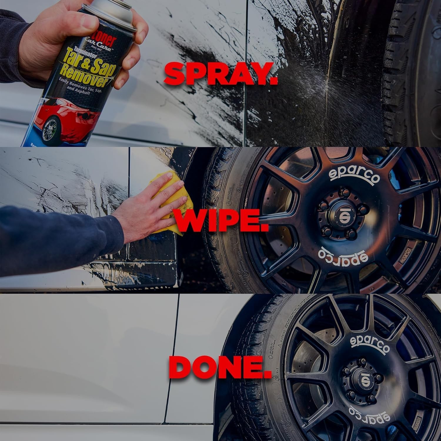 91154 Tarminator Tar, Sap, and Asphalt Remover – Fast Acting Tar and Sap Remo…