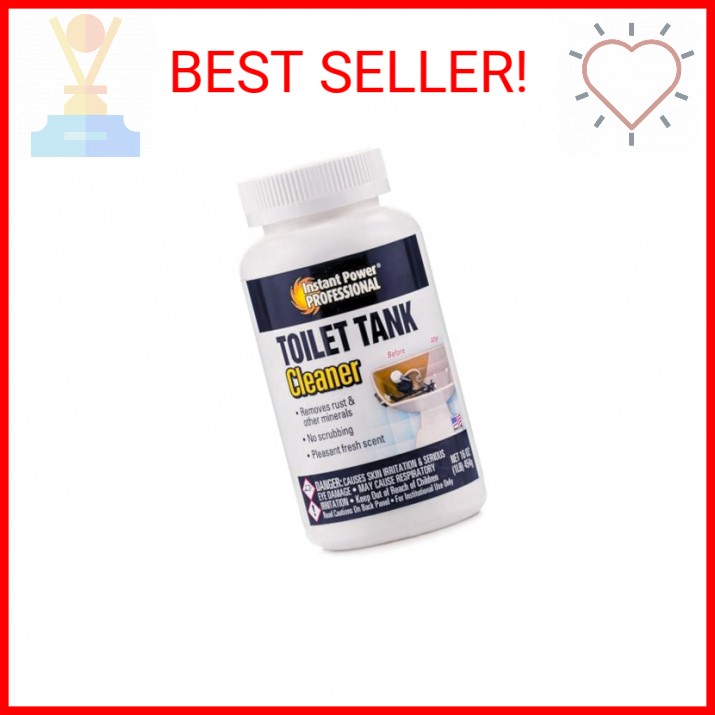 Instant Power Professional Toilet Tank Cleaner – Bathroom Toilet Cleaning Powder