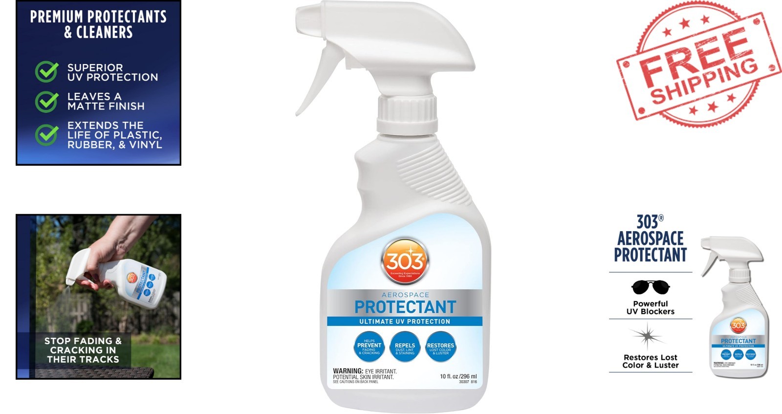 10 oz 303 Aerospace Protectant Spray – UV Protection for Outdoor Items