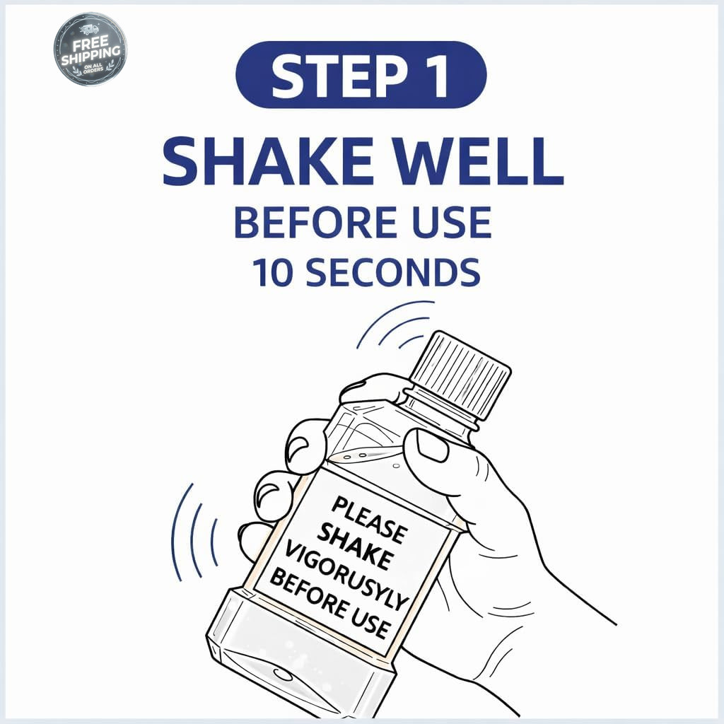 6.6 fl oz (200 ml) Cerium Oxide Glass Polishing Solution – Shake vigorously