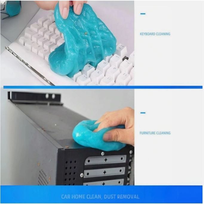 70g Cleaning Gel Car Magic Dust Remover Glue Keyboard Cleaner Multi-Use Car Gel