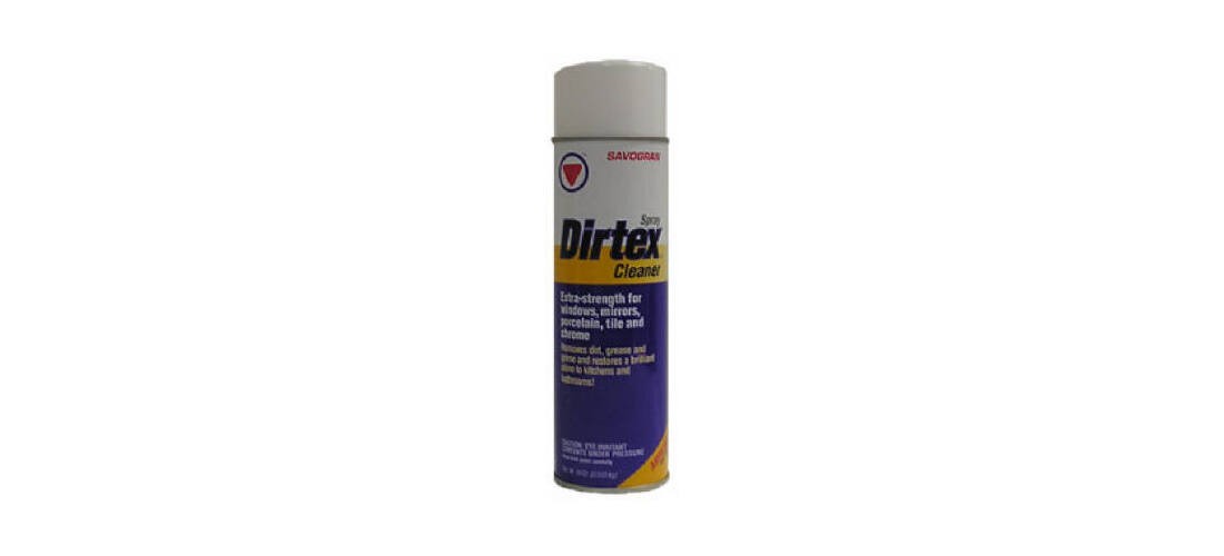 Dirtex 10761 Cleaner, 18 oz Can, Liquid, Ammonia, Clear