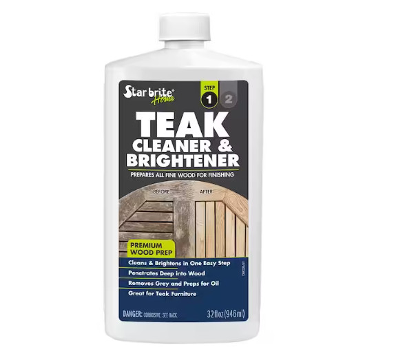 Teak Cleaner/Brightener 32 oz.