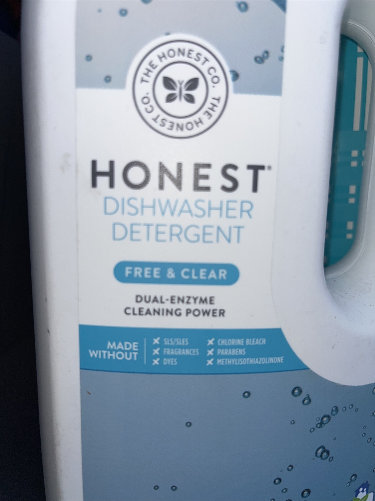 HONEST Dishwasher Detergent FREE & CLEAR 120 Loads, (40 fl.oz X 3) 👀