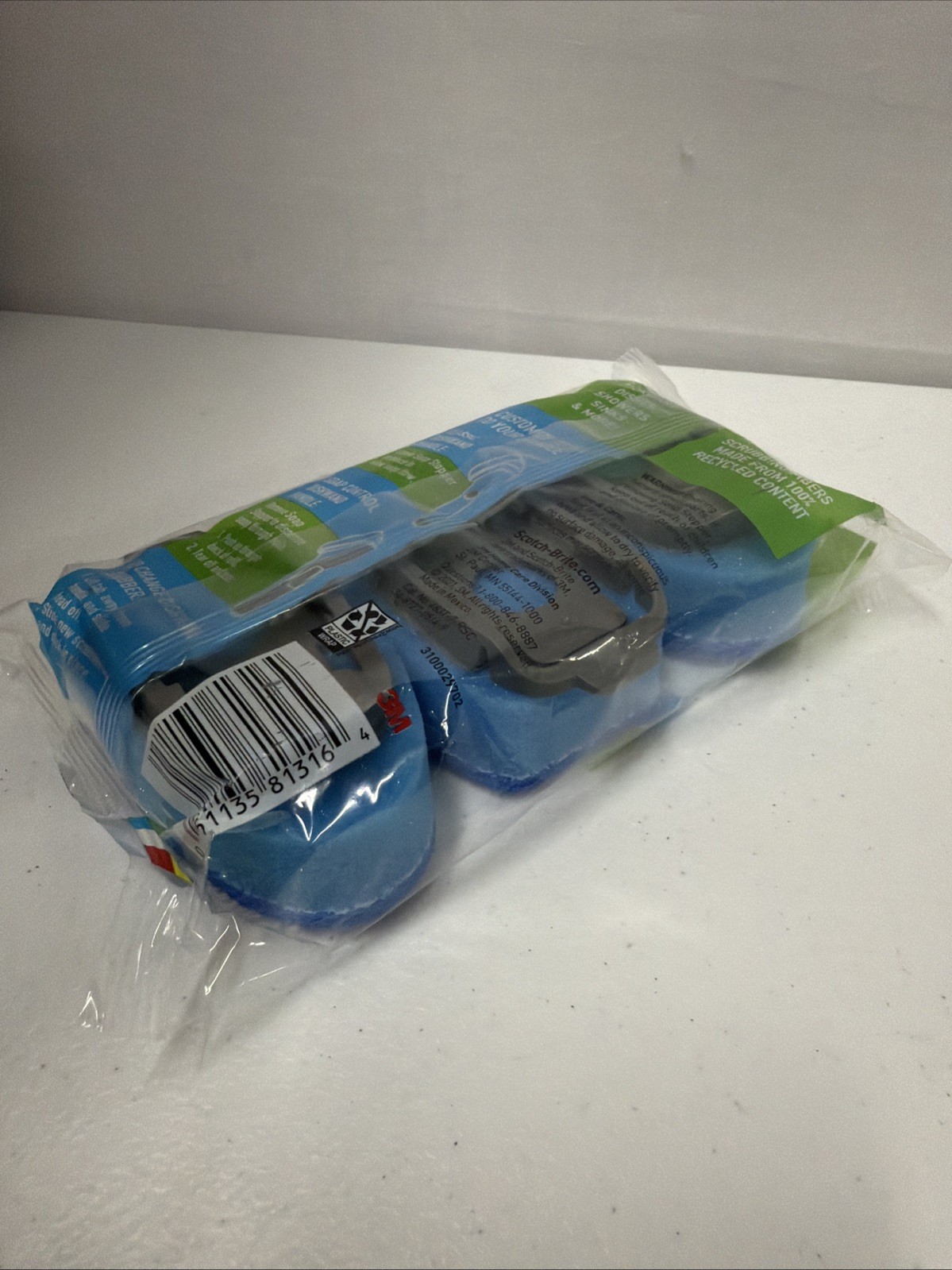 Scotch-Brite Non-Scratch Dishwand Refill: 3-pack (Blue)