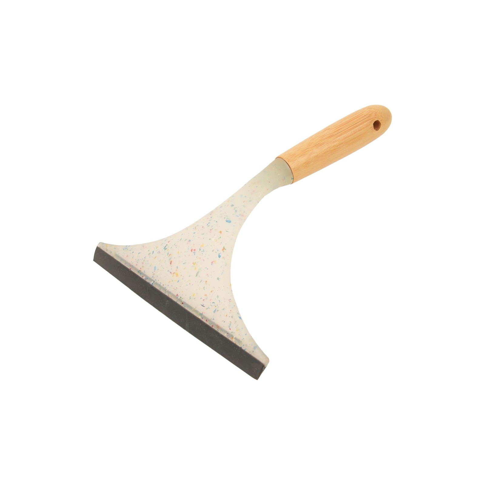 Household Squeegee with Wood or Bamboo Handle, Streak-Free Surface Cleaner, W…