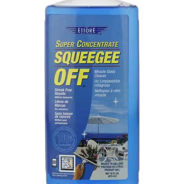 Ettore 16 Oz Squeegee Window Cleaning Soap Streak Free Glass Cleaner Formula