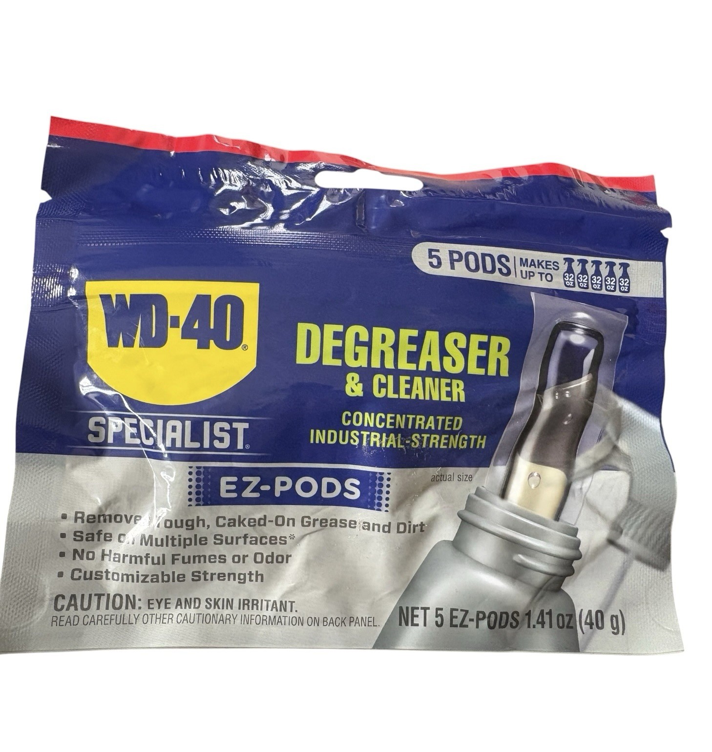 WD-40 Degreaser Cleaner EZ PODS Multi Surface Cleaning 6 PACKS x 5 = 30 TOTAL