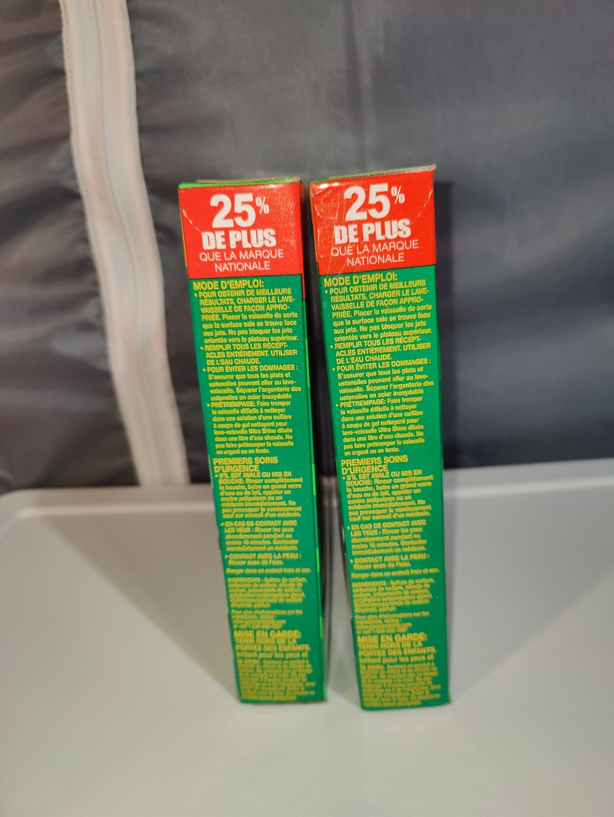 2 Ultra Shine Lemon Scented Dish Detergent 25 Oz Each New