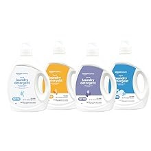 Concentrated Liquid Laundry Detergent, Hypoallergenic, of Perfumes & Clear of