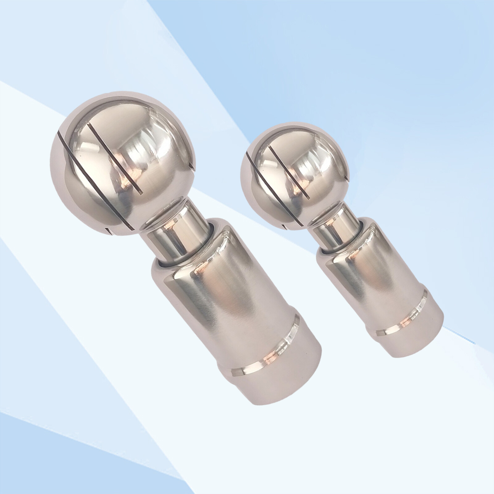 304 Stainless Steel Rotating Tank Washing Nozzle CIP Rotary Spray Ball 360°Clean