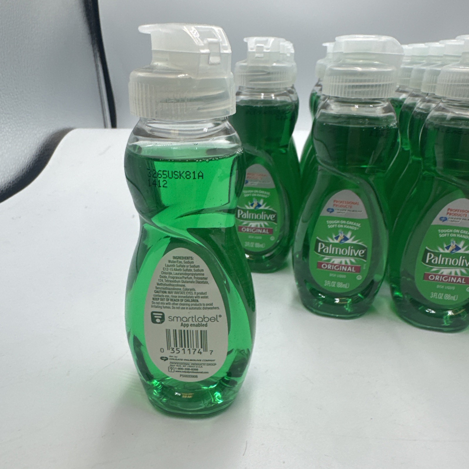 Lot Of 20 Palmolive Original Travel Size Liquid Dish Soap 3 Fl Oz Bottles