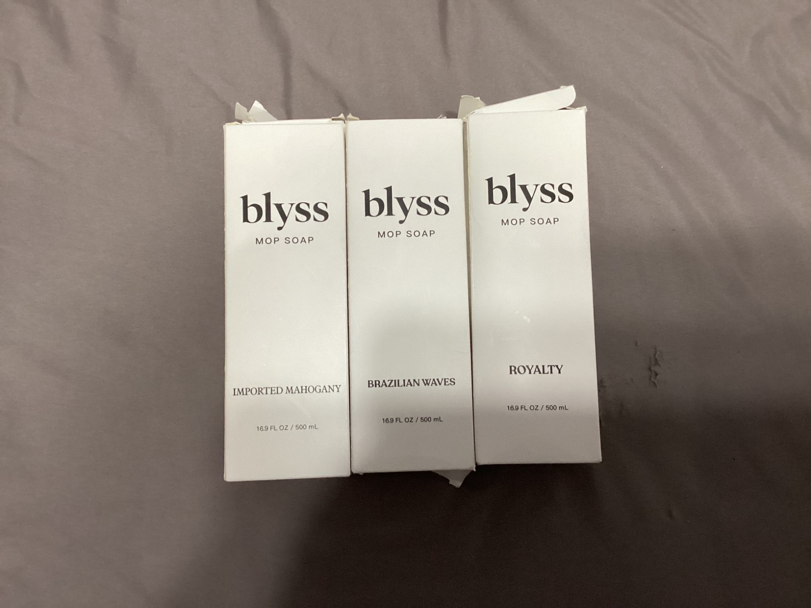 Blyss Mop Soap Concentrate Assortment Bottles (3)