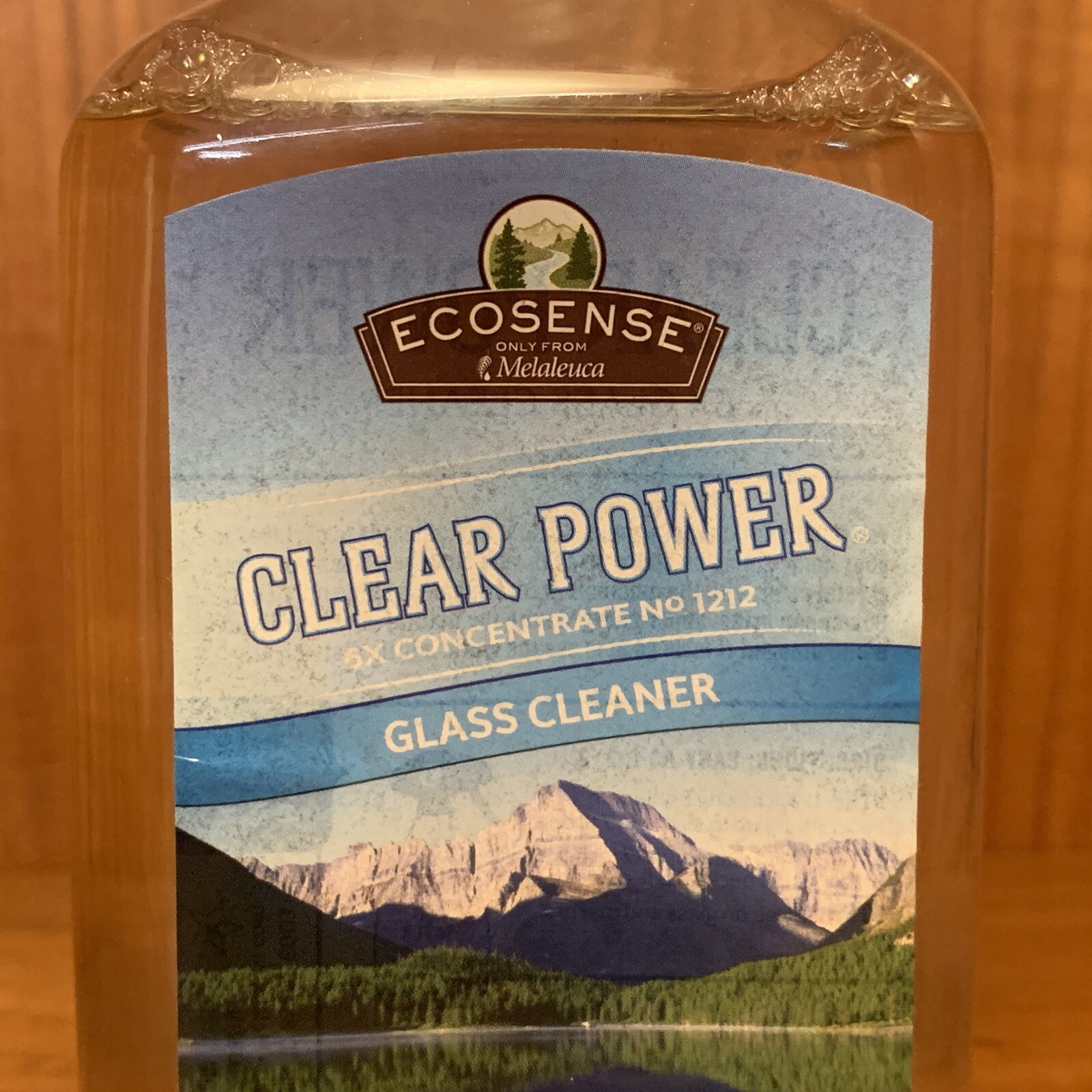 Melaleuca Ecosense NO WORK Shower Cleaner & CLEAR POWER Glass Cleaner 16 Oz Each
