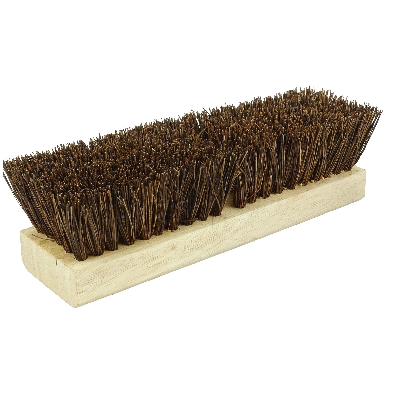 44026 Heavy Duty Deck Scrub Brush with Natural Palmyra Bristles for Wooden De…