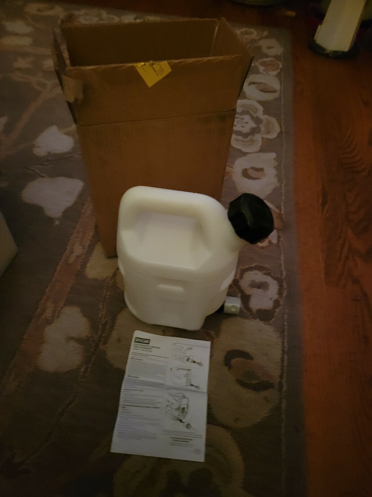 RYOBI ONE+ 18V Electrostatic Sprayer 1 Gal. Replacement Tank