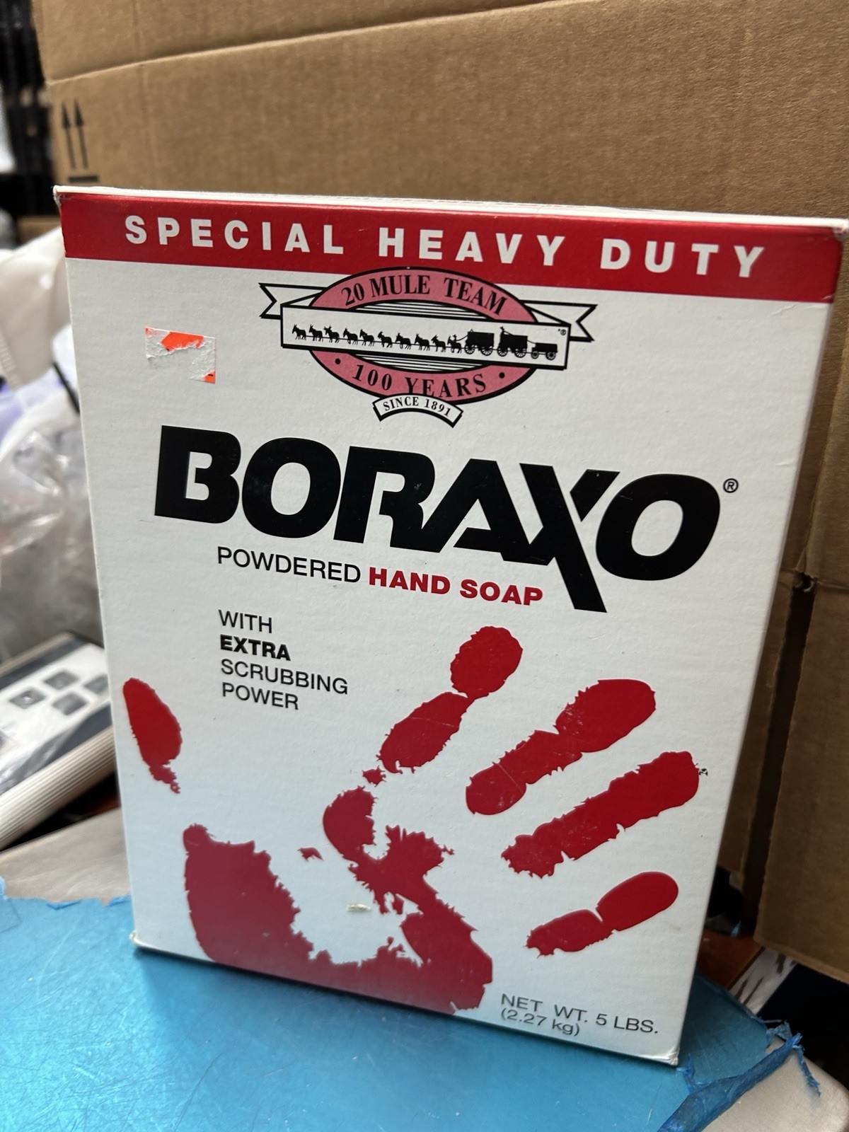 Boraxo Powdered Hand Soap Special Heavy Duty, 5lb