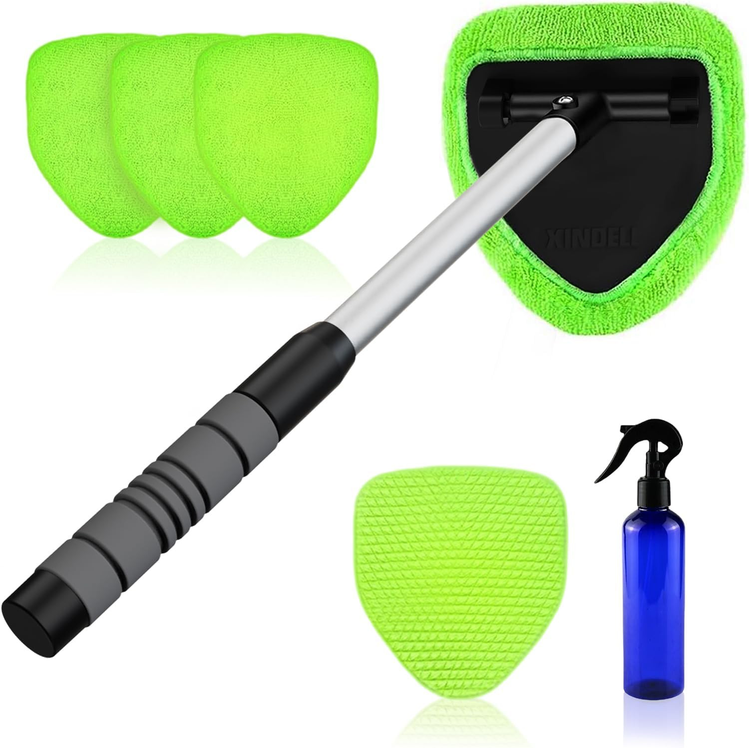Windshield Car Cleaner Interior Window Cleaning Pads Auto Wiper Brush Home