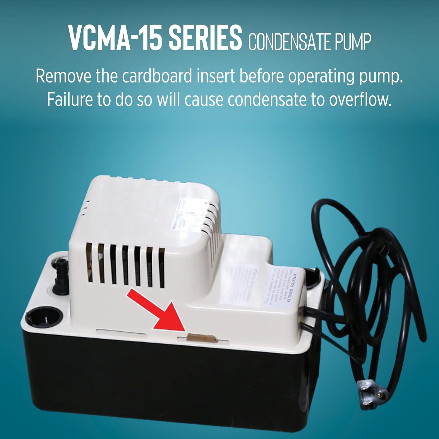 Little Giant VCMA-15ULST 115 Volt, 65 GPH, 1/50 HP Automatic Condensate Remova