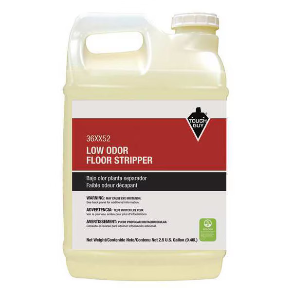 Tough Guy Floor Stripper,2.5 gal.,Plastic Bottle 36XX52 Tough Guy 36XX52 2.5 gal