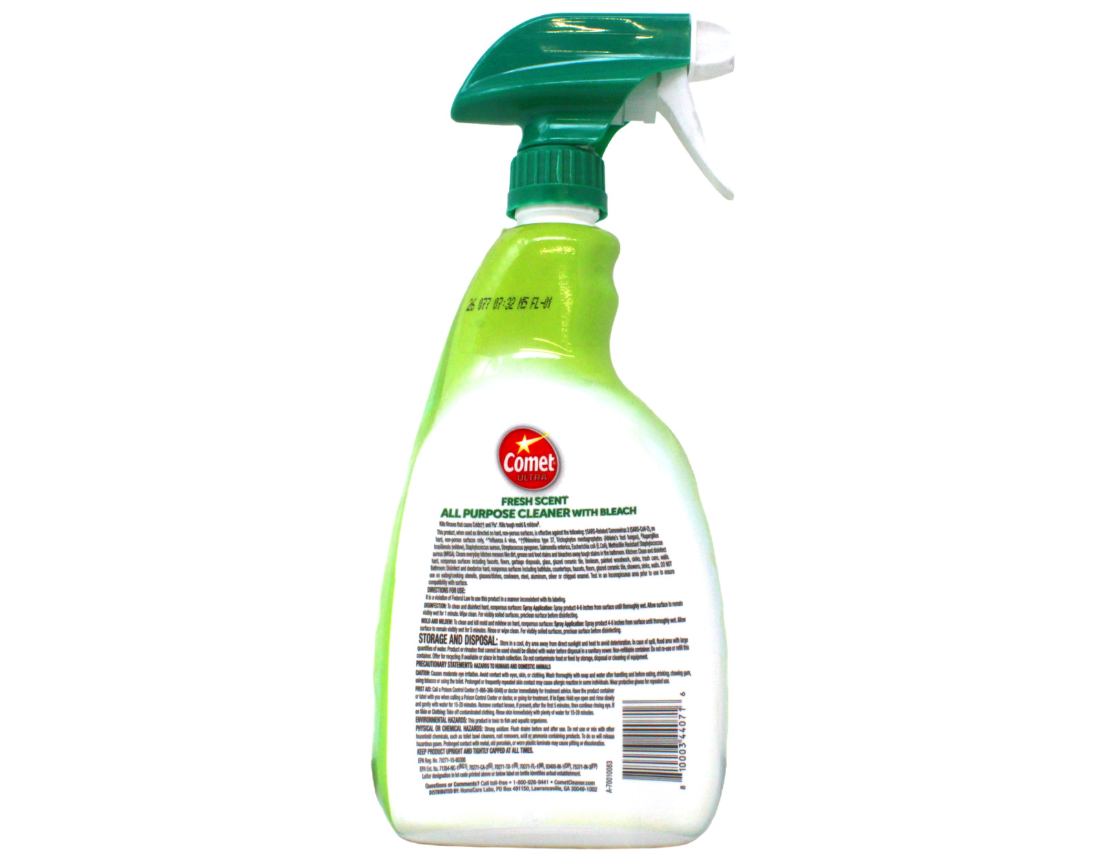 Comet Ultra All Purpose Cleaner with Bleach 32oz Spray Multi Surface