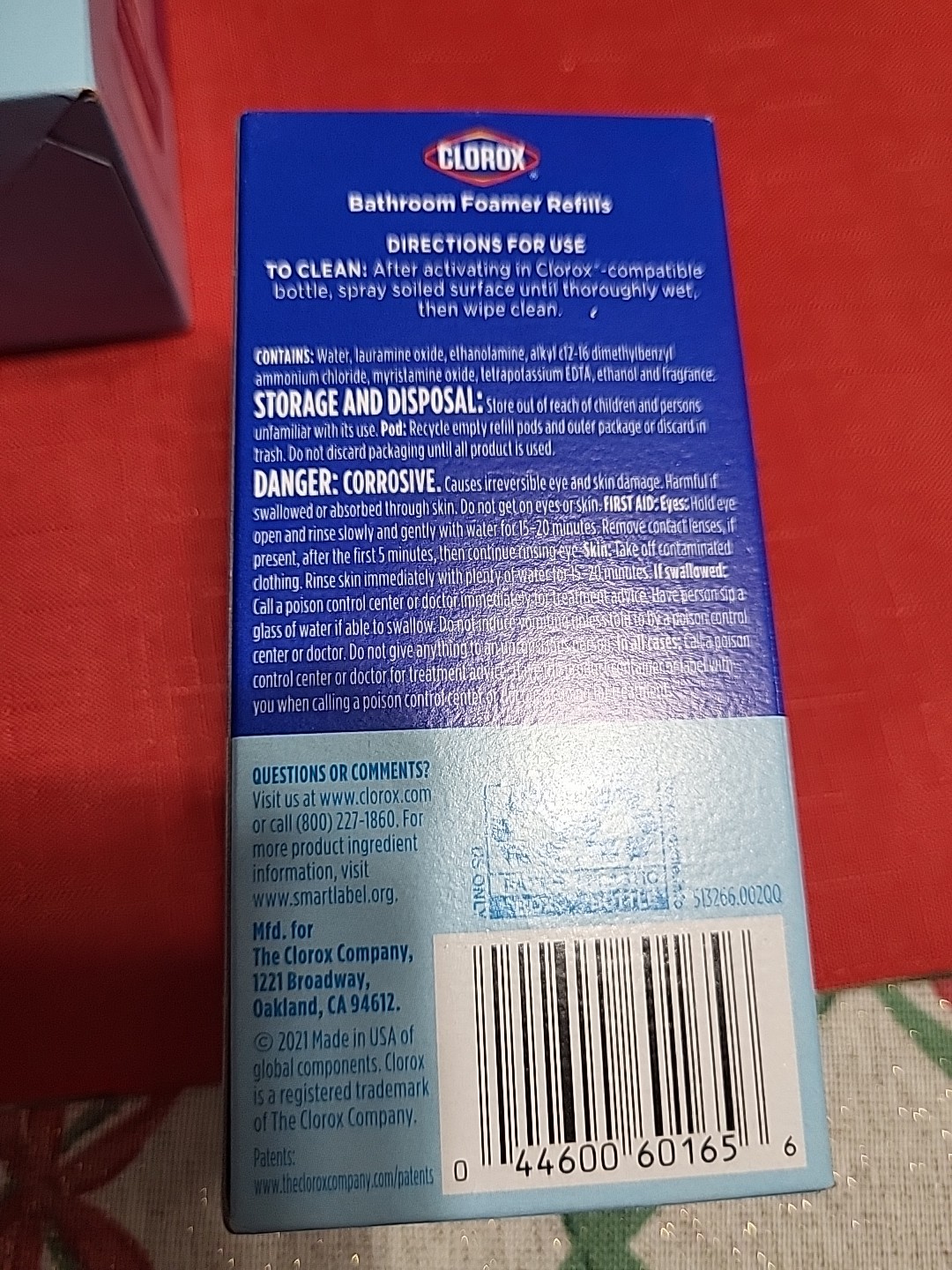 Lot of 5 Clorox Fresh Scent Spray Bathroom Foamer Refills 2 In Each Box New!