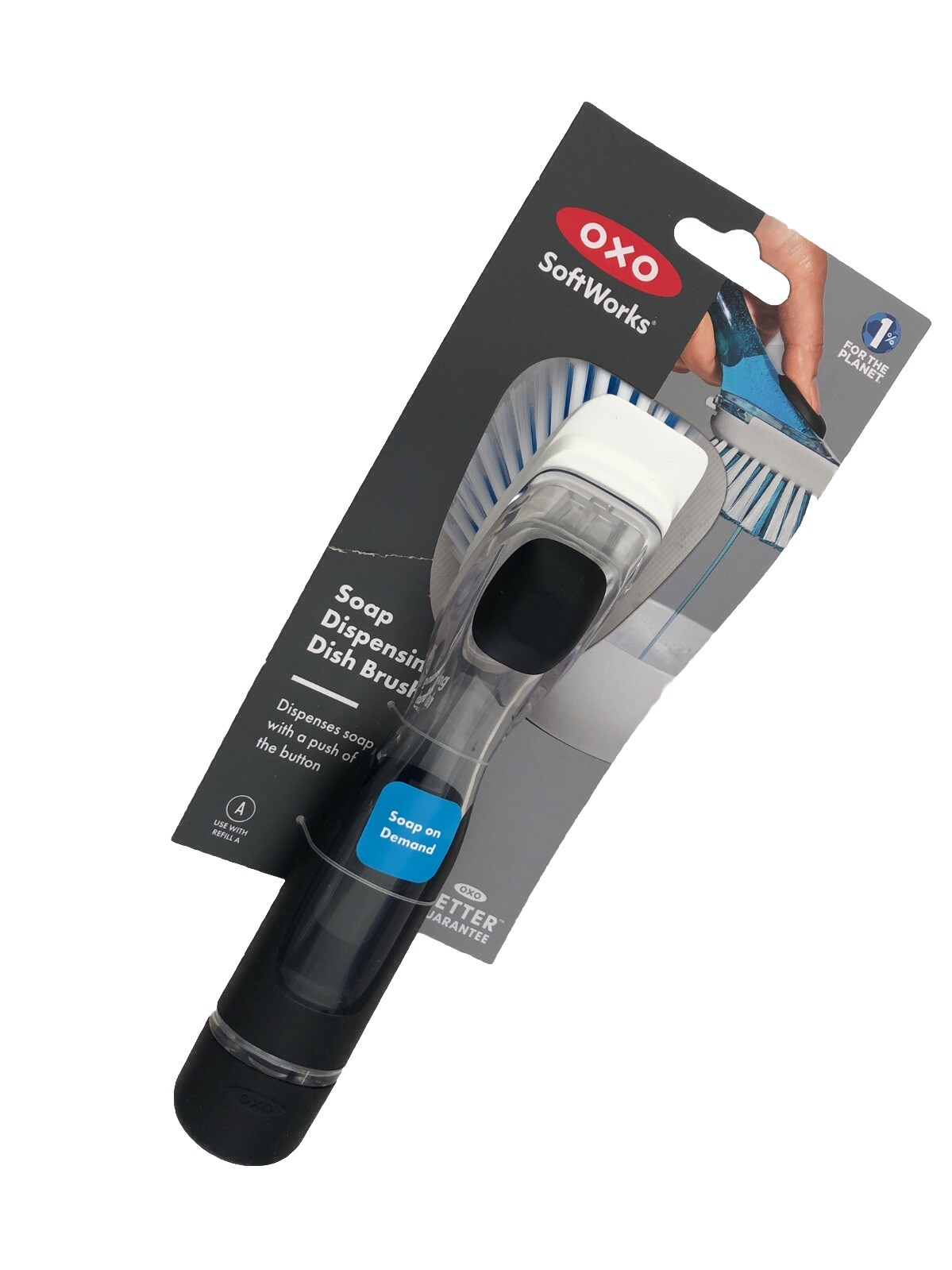 New OXO Good Grips Soap Dispensing Dish Brush