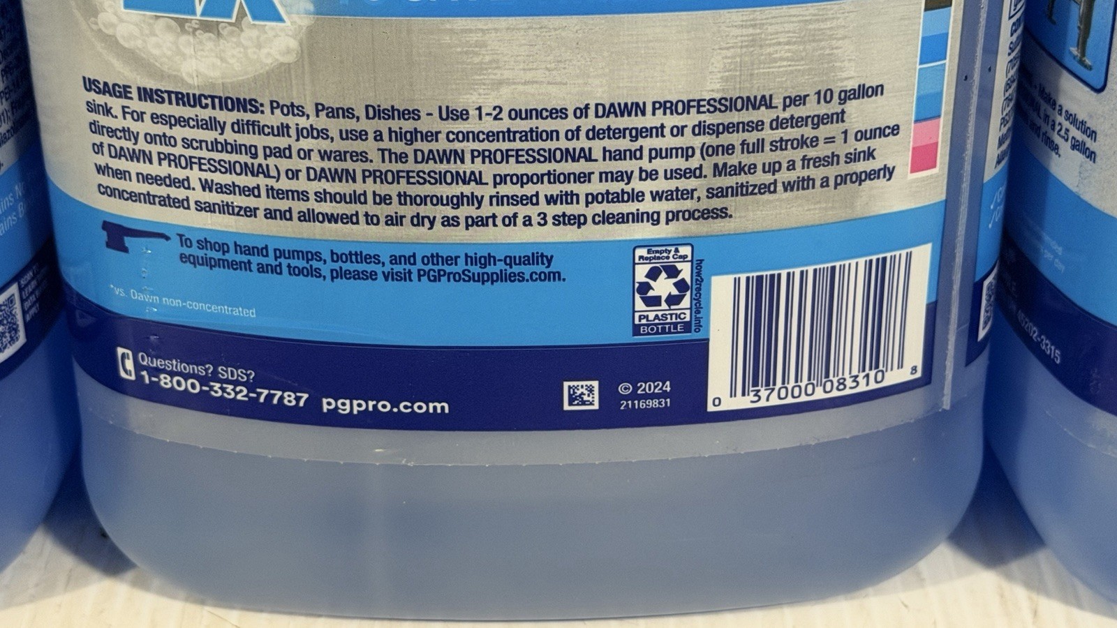 Dawn Professional Dish Detergent, 1 gal. original scent – free shipping (3pk)