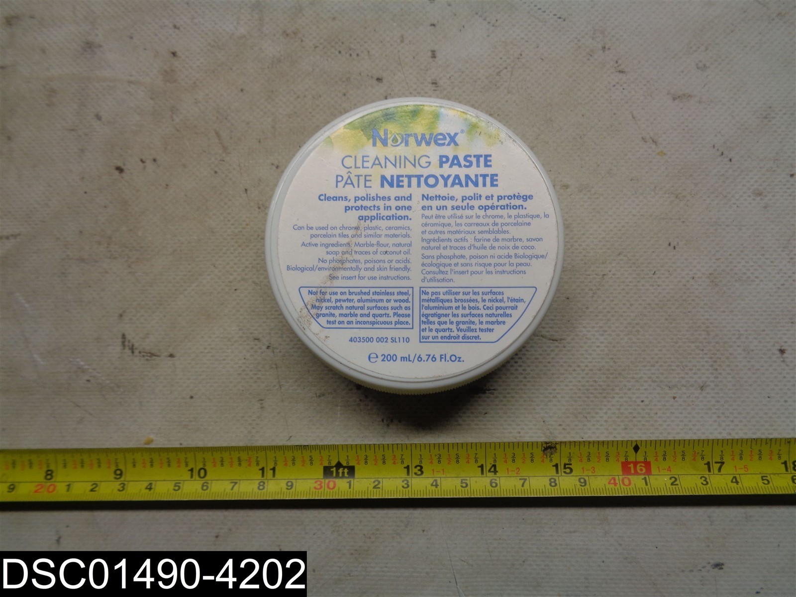 6.76 FL OZ Norwex Cleaning Paste