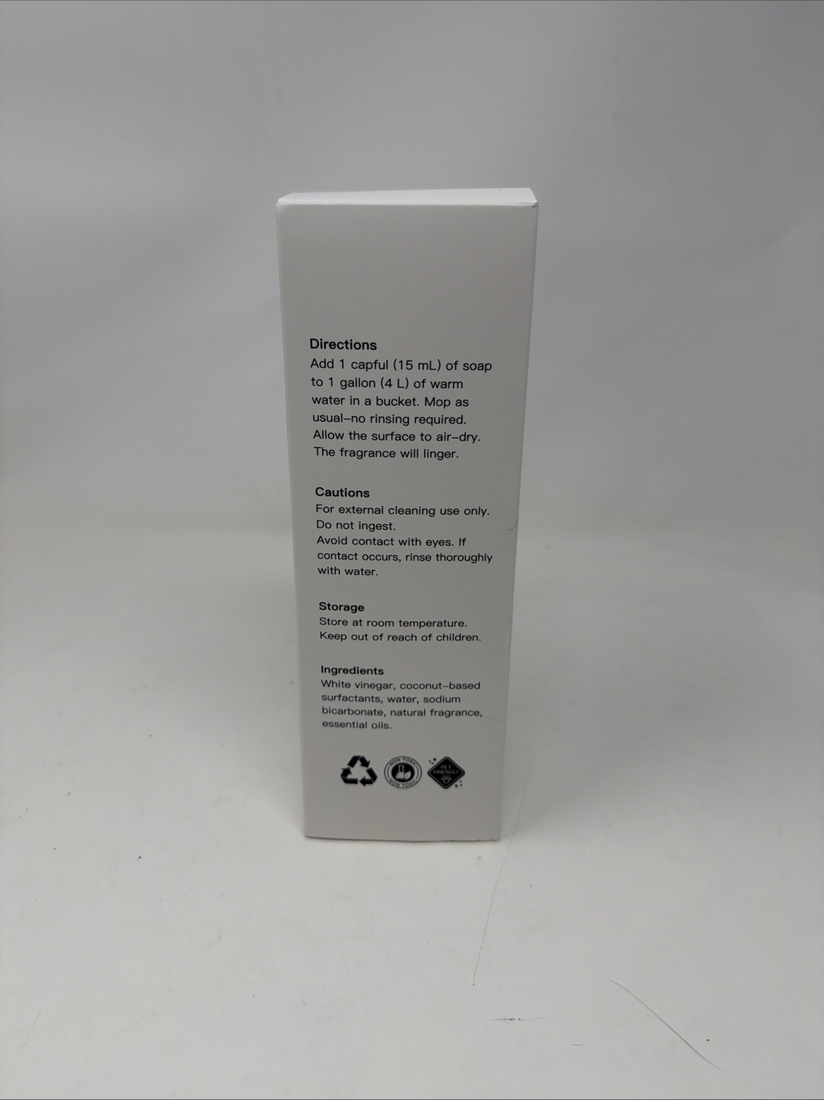 Blyss Mop Soap Sun washed Linen 16.9 Fluid Oz