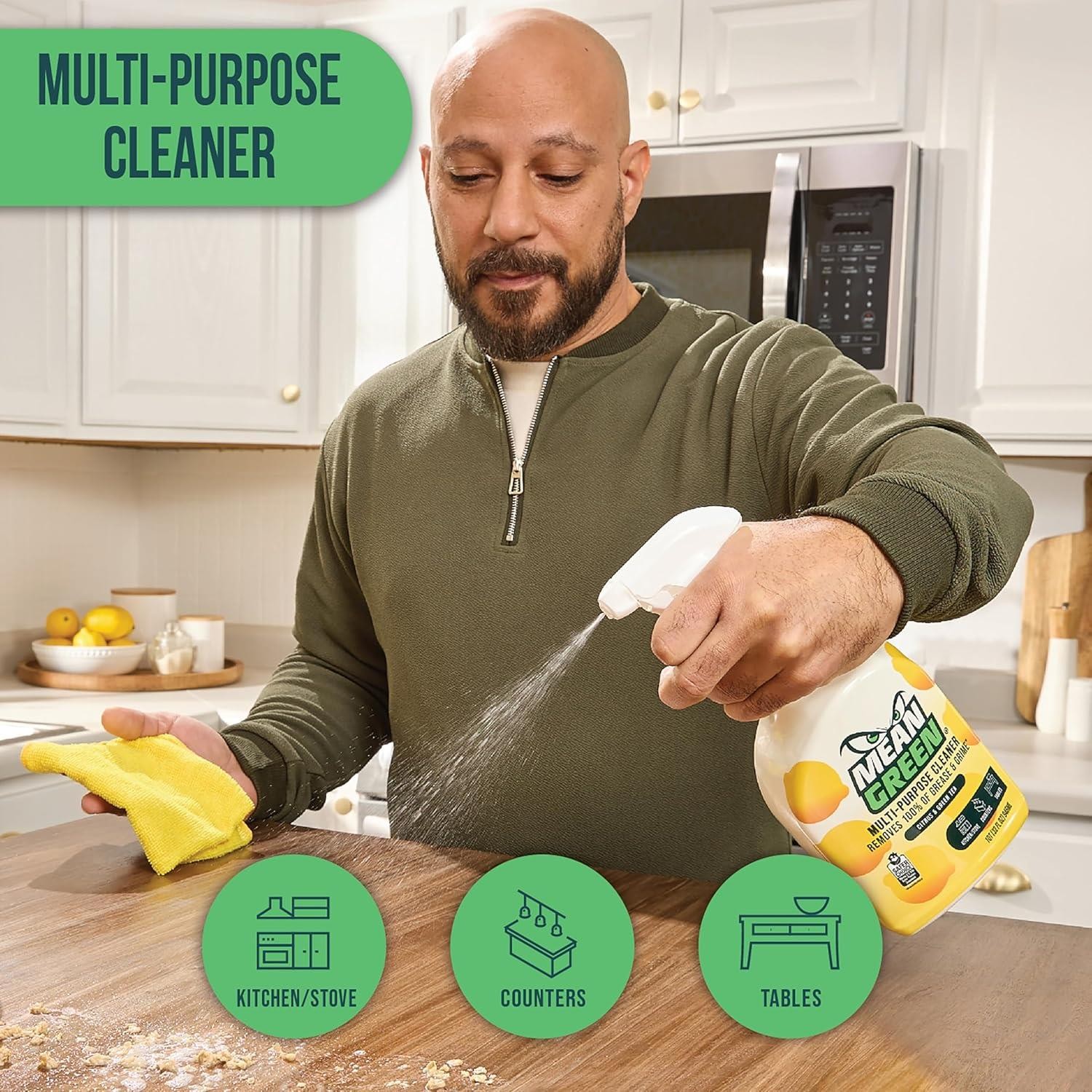 Mean Green Ready-To-Use Multi-Purpose Cleaner, 32oz Spray – 394133
