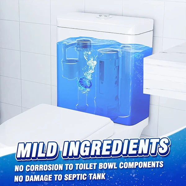 12 Count Lavender Toilet Bowl Cleaner & Air Freshener – Lasts 30 Days