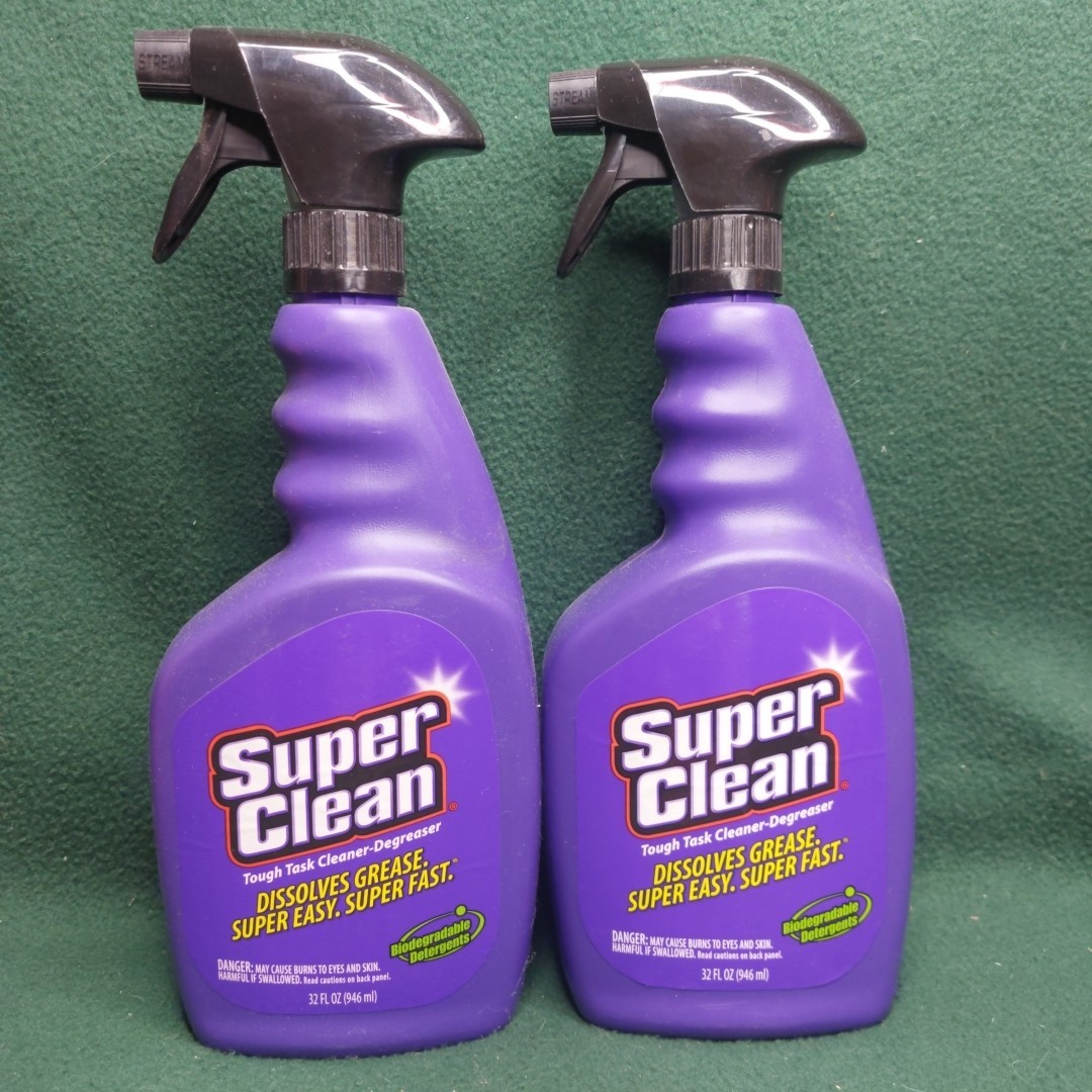 Superclean Cleaner and Degreaser 32zz Spray Bottle (QTY 2 pack)