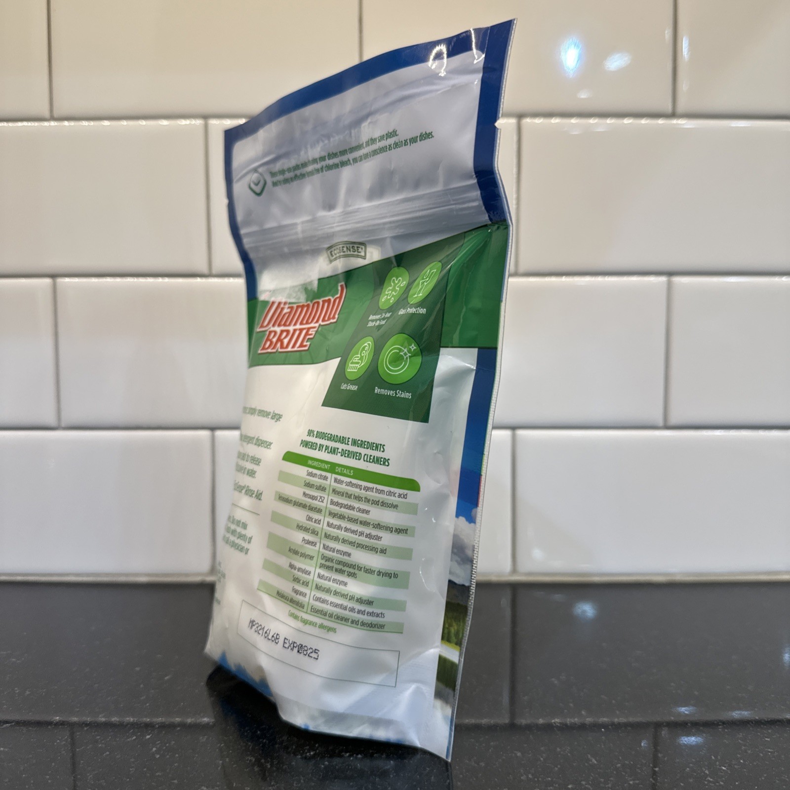 NEW 30 Pk DIAMOND BRITE Melaleuca DISHWASHER DETERGENT EA PODS Eco Sense Sealed